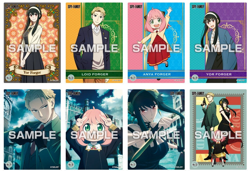 Bandai SPY x FAMILY Metal Card Collection