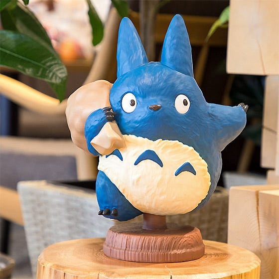 Benelic My Neighbor Totoro  - Found You! Medium Blue Totoro Statue
