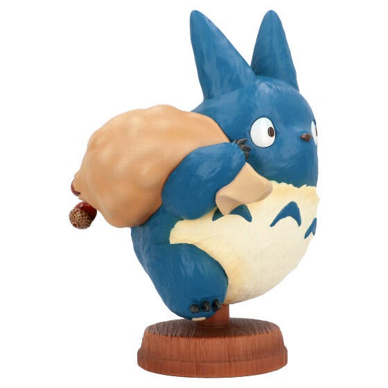 Benelic My Neighbor Totoro  - Found You! Medium Blue Totoro Statue