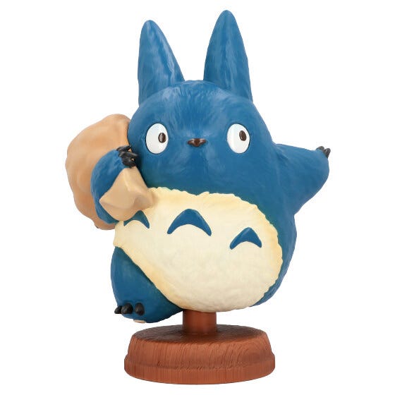 Benelic My Neighbor Totoro  - Found You! Medium Blue Totoro Statue