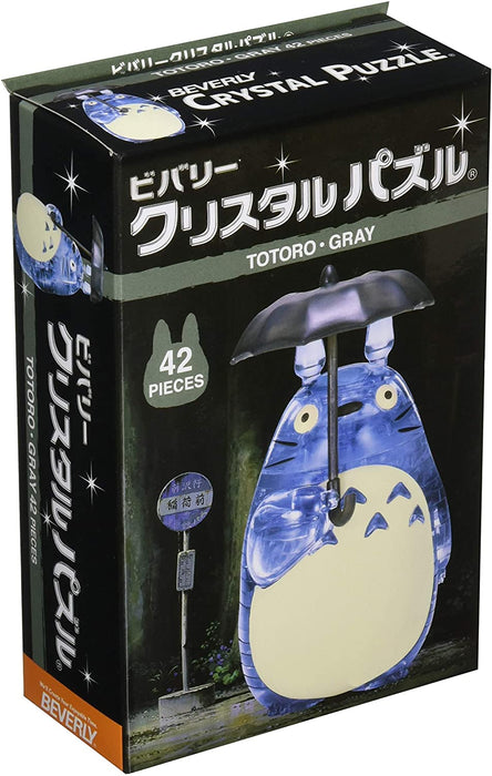 Beverly Crystal Puzzle - Totoro Gray (42 Pieces) (50235)