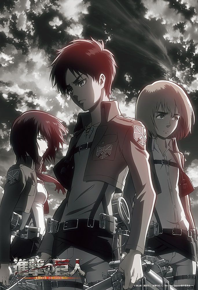 Beverly Jigsaw Puzzle 300 Pieces - Attack on Titan Eren, Mikasa, Armin