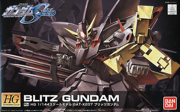 High Grade (HG) Gundam Seed 1/144 R04 GAT-X207 Blitz Gundam (Remaster)