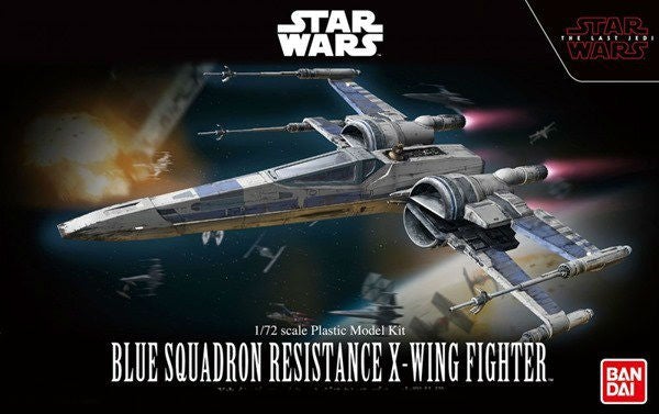 Star Wars 1/72 Blue Squadron Resistance X-Wing Fighter