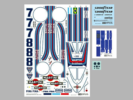 1/12 Martini Brabham BT44B 1975 (Tamiya Big Scale Series 42)