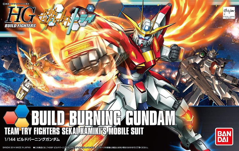 High Grade (HG) HGBF 1/144 Build Burning Gundam