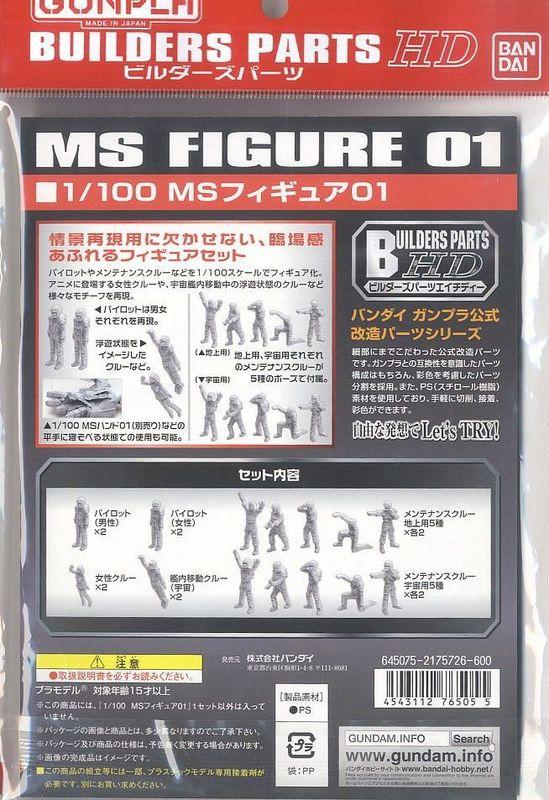 Builders Parts - 1/100 MS Figure 01