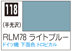 Mr.Color C118 - RLM78 Light Blue