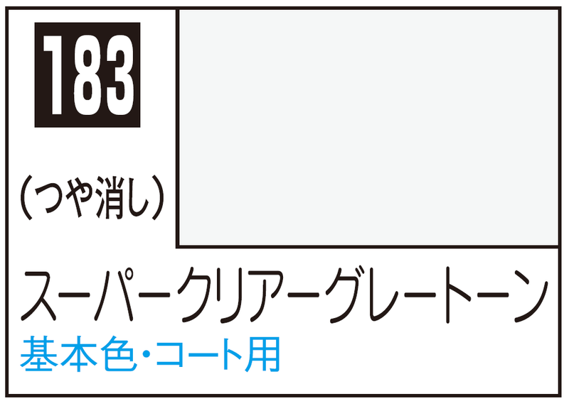 Mr.Color C183 - Super Clear Gray Tone