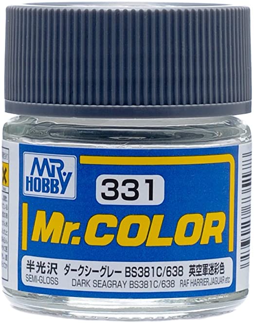 Mr.Color C331 - Dark Seagray BS381C/638
