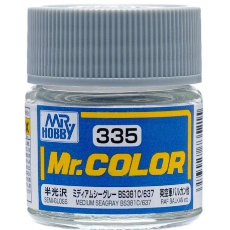 Mr.Color C335 - Medium Seagray BS381C/637