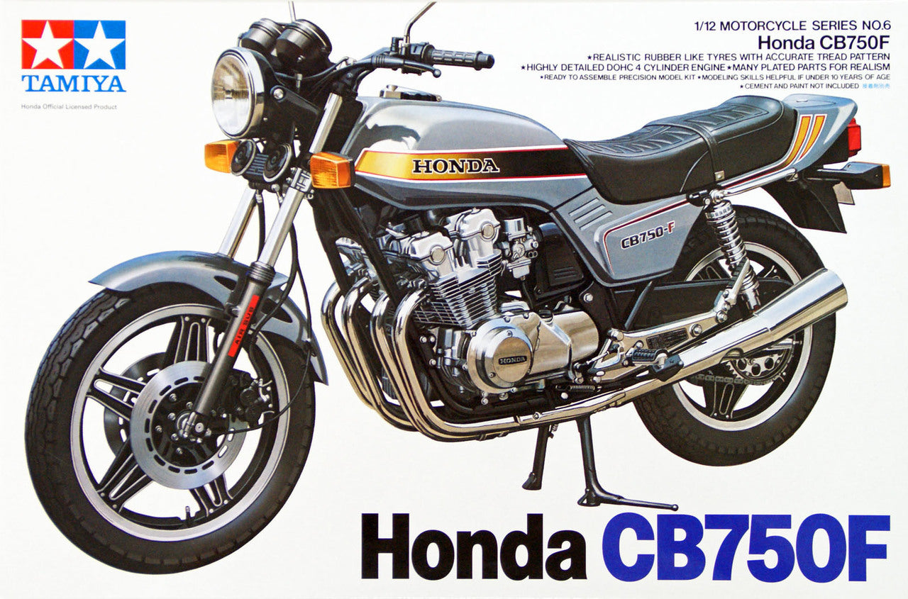 Tamiya 1/12 Honda CB750F (Tamiya Motorcycle Series 6) - Argama