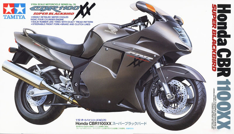 1/12 Honda CBR1100XX Super Blackbird (Tamiya Motorcycle Series 70)