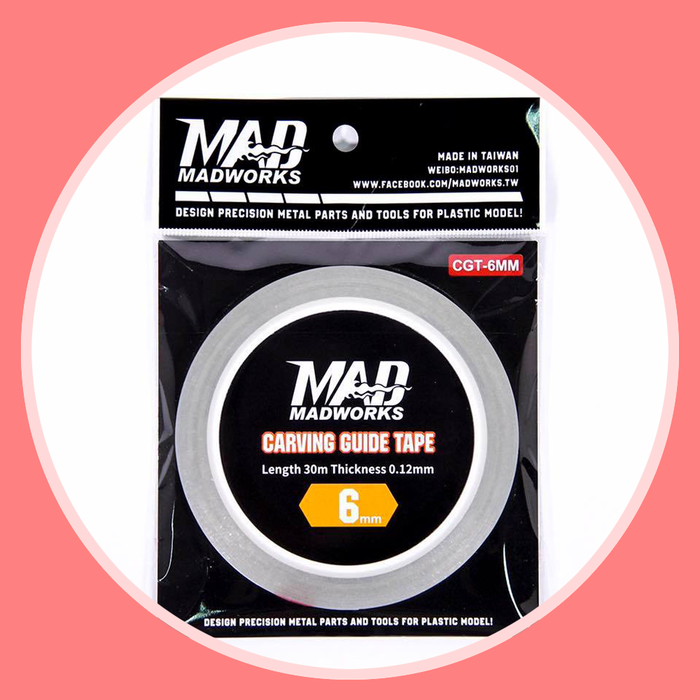 Madworks CGT6MM Carving Guide Tape 6mm