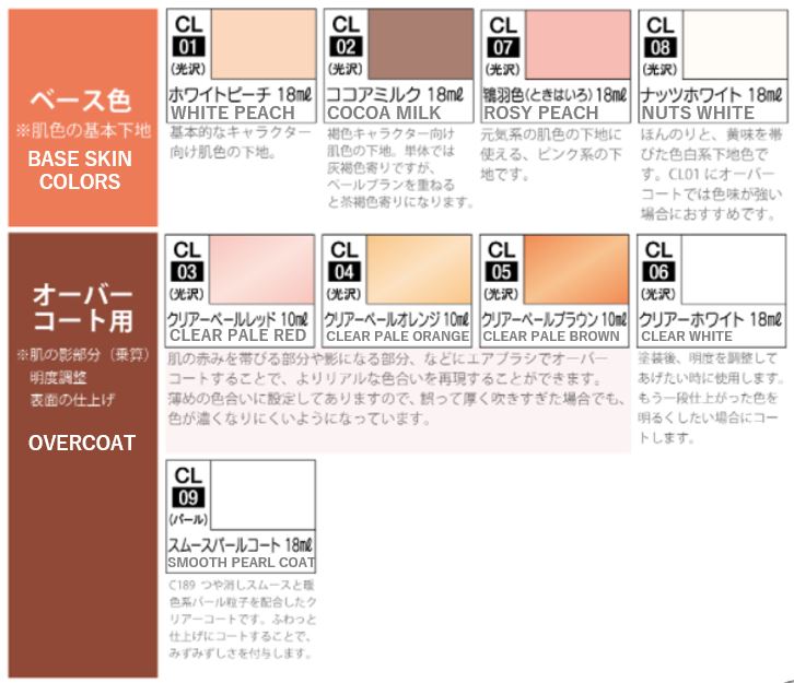 Mr.Color LASCIVUS CL01-CL09
