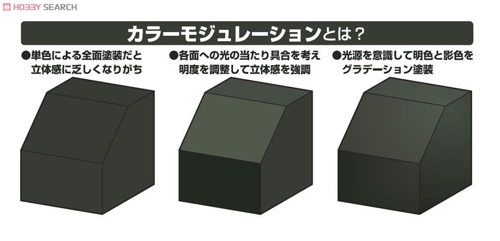 Mr.Color CS581 - Color Modulation Set - Olivedrab - Argama Hobby - Canada