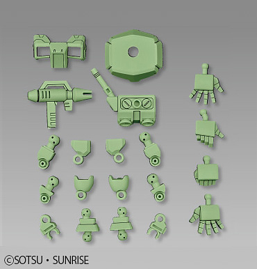 SD Gundam SDCS Silhouette Booster (Green)