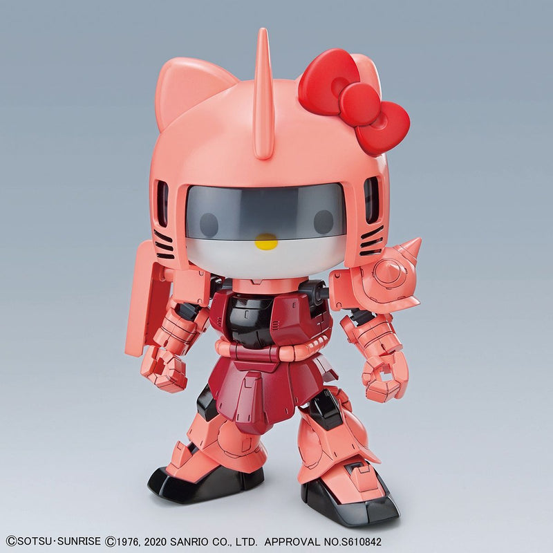 SD Gundam SDCS MS-06S Char's Zaku II x Hello Kitty
