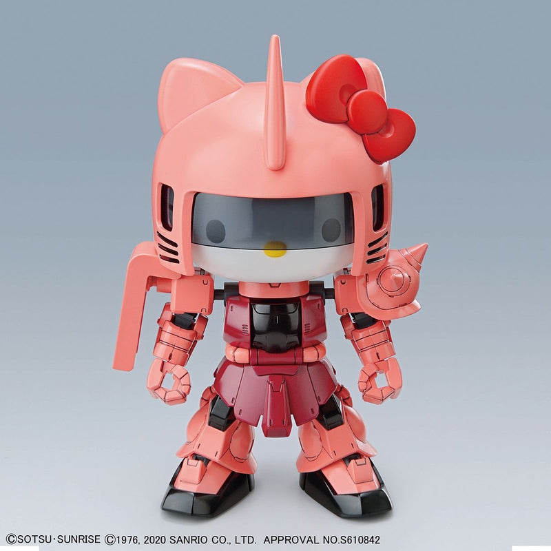 SD Gundam SDCS MS-06S Char's Zaku II x Hello Kitty
