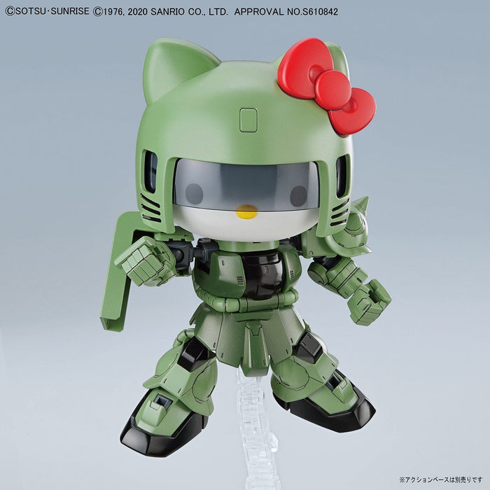 SD Gundam SDCS MS-06 Zaku II x Hello Kitty