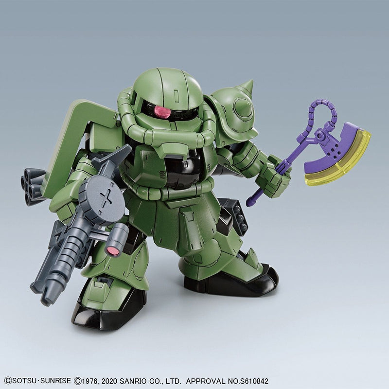 SD Gundam SDCS MS-06 Zaku II x Hello Kitty