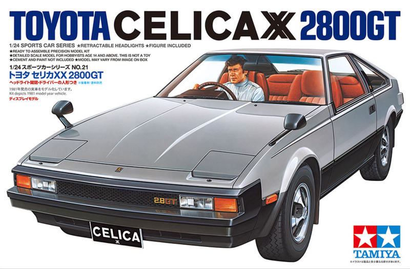 1/24 Toyota Celica XX 2800GT (Tamiya Sports Car Series 21)