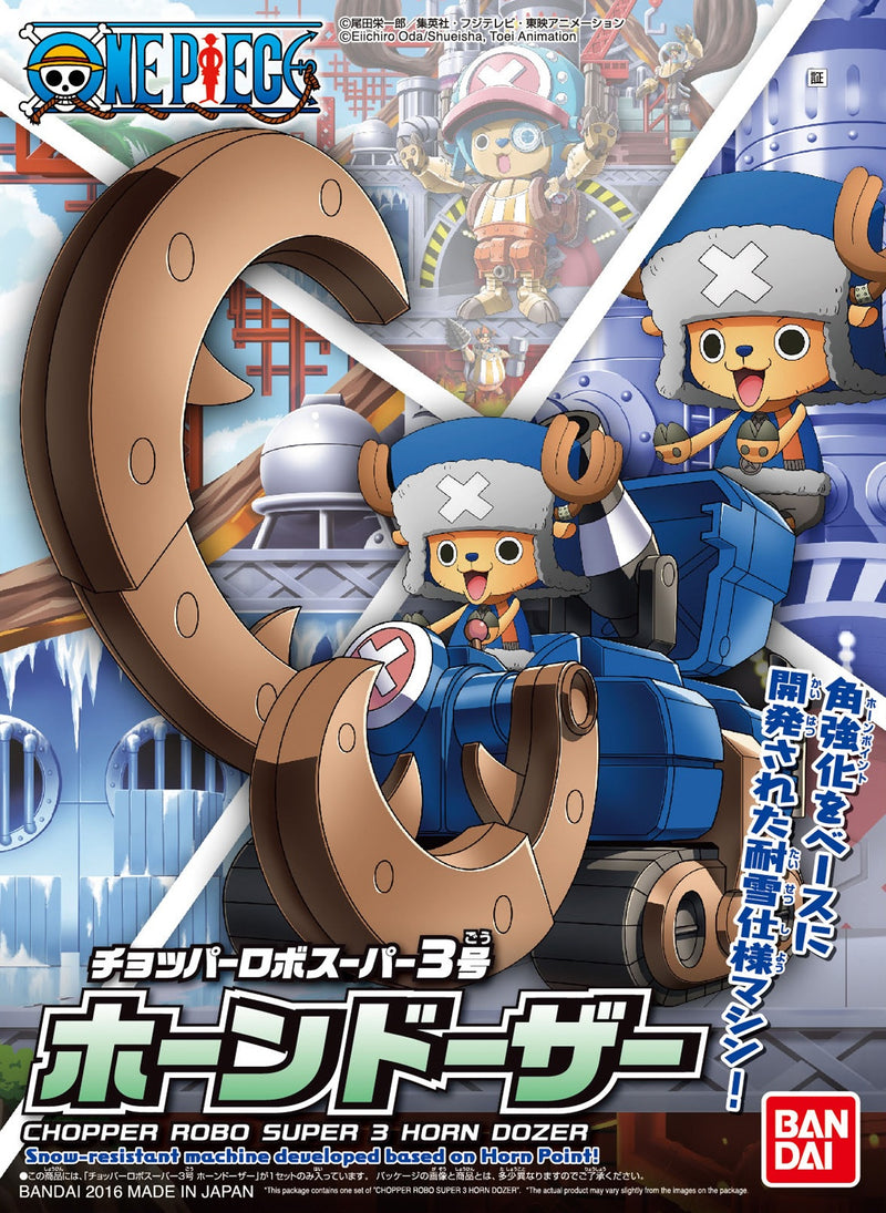 One Piece Chopper Robo Super 3 Horn Dozer