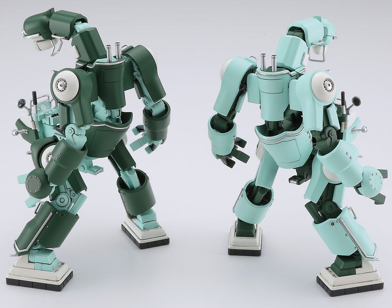 1/35 Mechatro Chubu No.01 Light Green & Green Set