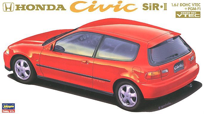 1/24 Honda Civic (EG) SiR-II (Hasegawa CD-6 24006)