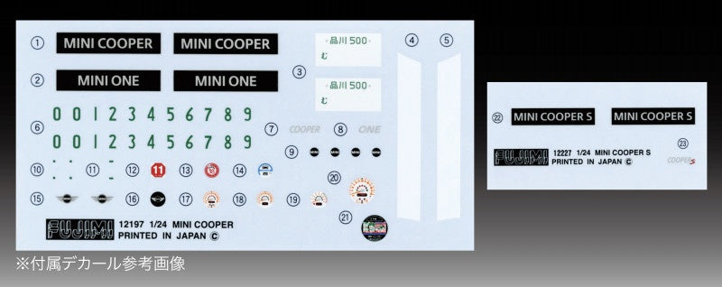 1/24 Mini Cooper S (R53) (Fujimi Real Sports Car Series RS-64)
