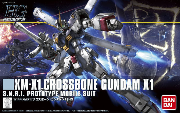 High Grade (HG) HGUC 1/144 XM-X1 Crossbone Gundam X1
