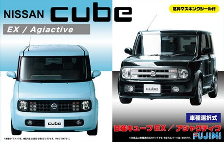 1/24 Nissan Cube EX / Agiactive w/ Window Frame Masking Stickers (Fujimi Inch-up Series ID-66)