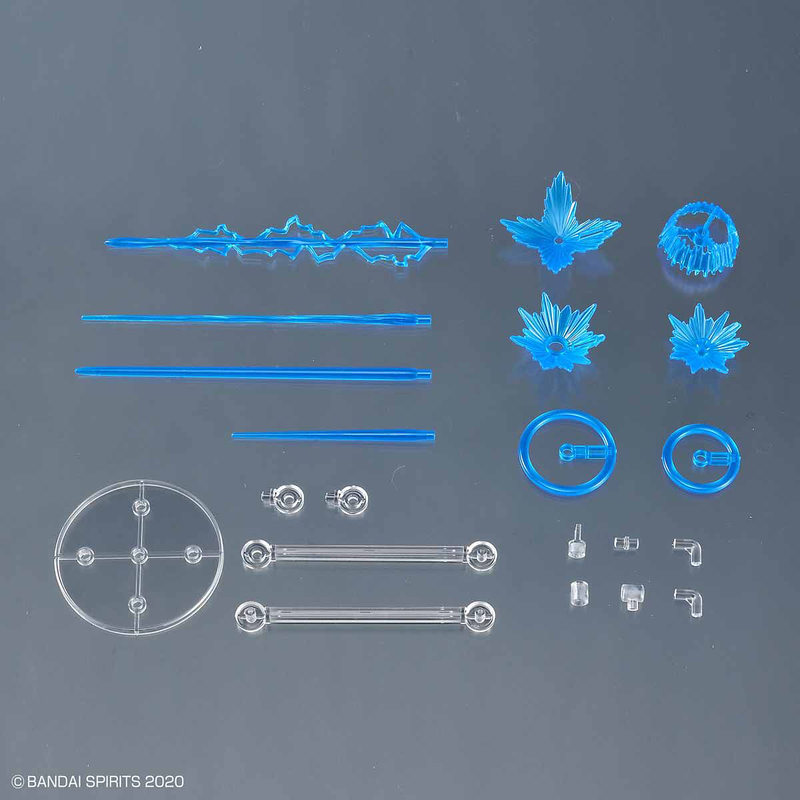 1/144 Customize Effect 02 (Gunfire Image Ver.) (Blue)