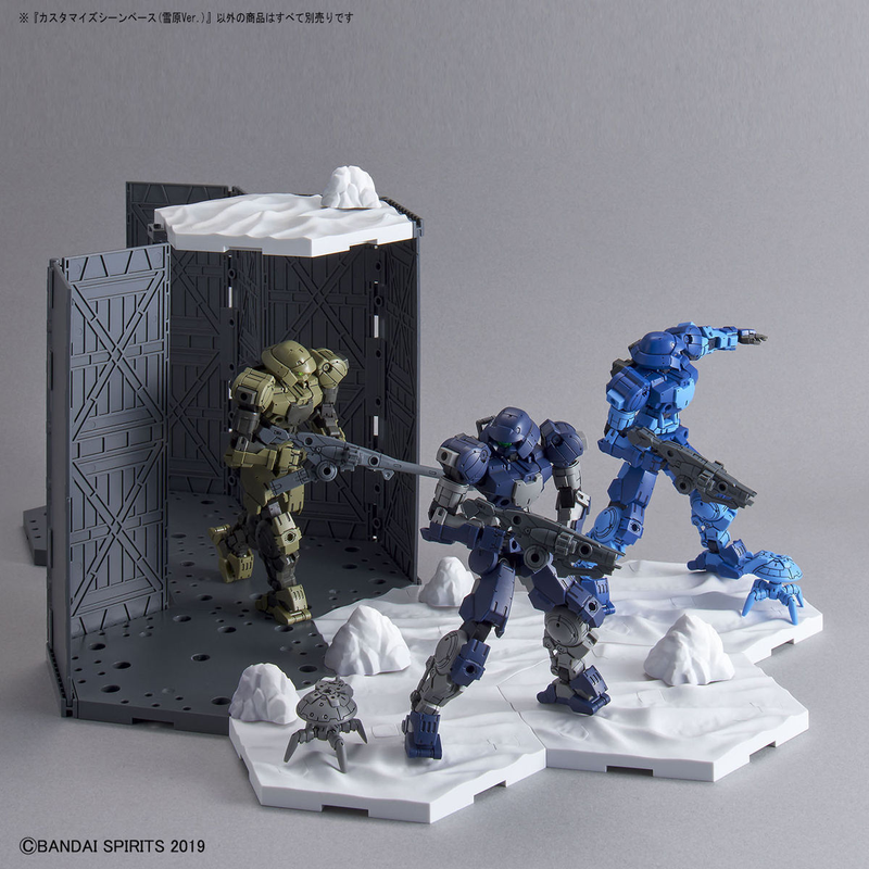 1/144 Customize Scene Base 03 (Snowfield Ver.)