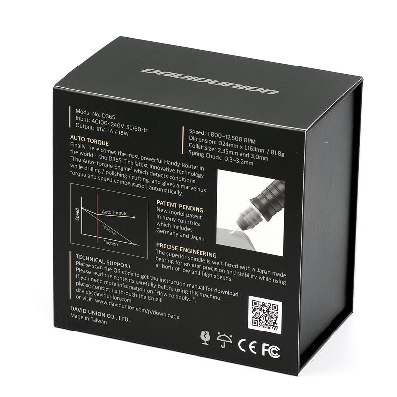 David Union D365 Ultimate Handy Router