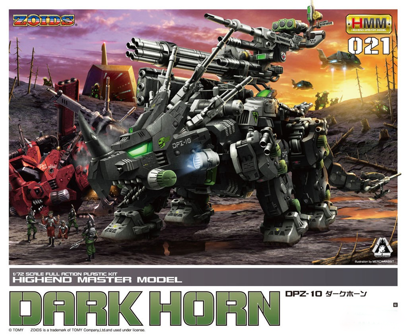 Highend Master Model (HMM) 1/72 Zoids DZP-10 Dark Horn