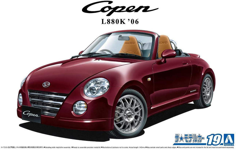 1/24 Daihatsu L880K Copen Ultimate Edition '06 (Aoshima The Model Car Series 19)