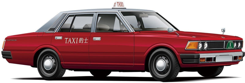 1/24 Datsun 220C Diesel '79 Hong Kong Taxi (Aoshima The Model Car Series SP01)