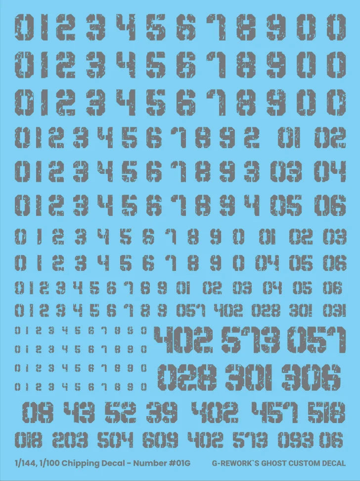 G-Rework Decal - Chipping Decals