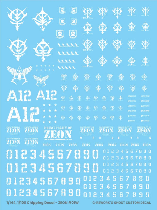 G-Rework Decal - Chipping Decals - Argama Hobby - Canada — Argama Hobby ...