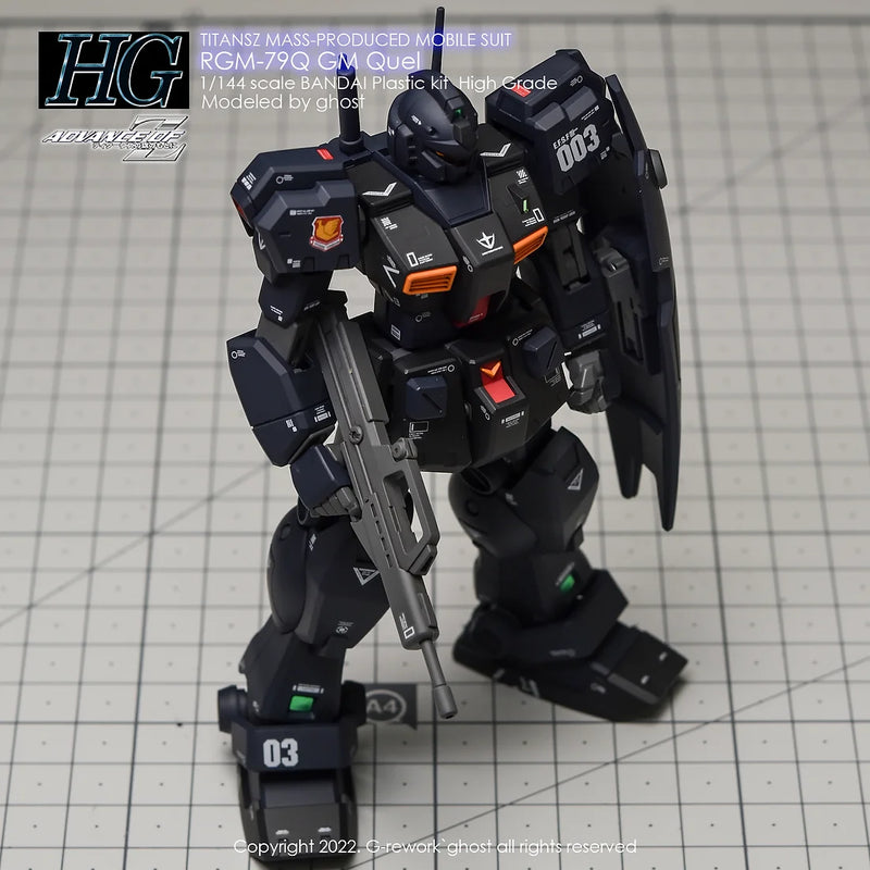 G-Rework Decal - HGUC RGM-79Q GM Quel Use