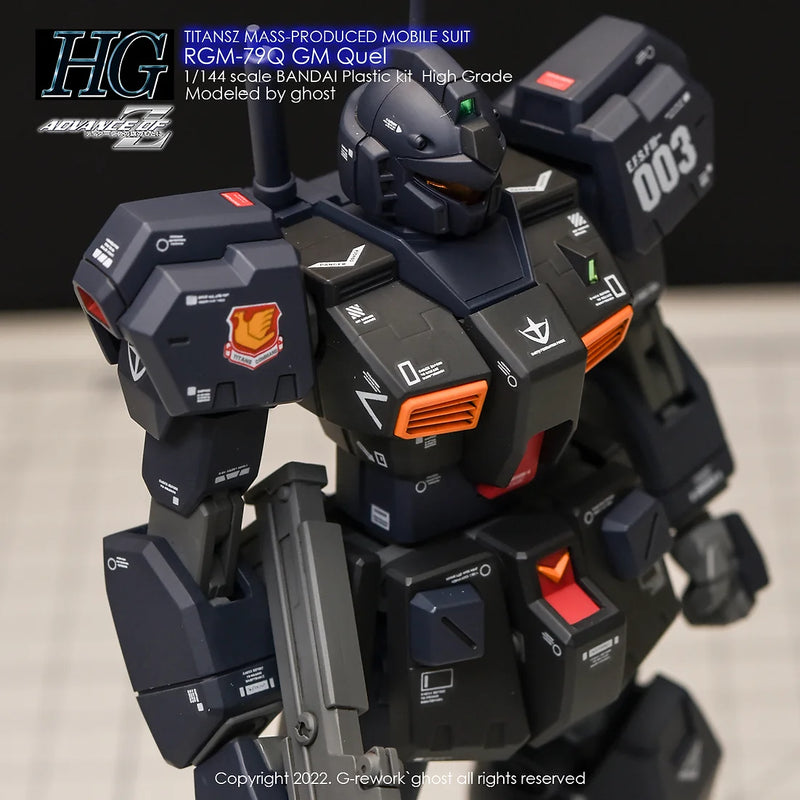 G-Rework Decal - HGUC RGM-79Q GM Quel Use