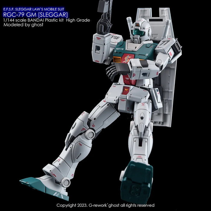 G-Rework Decal - HG Gundam The Origin RGC-79 GM (Sleggar Ver) Use