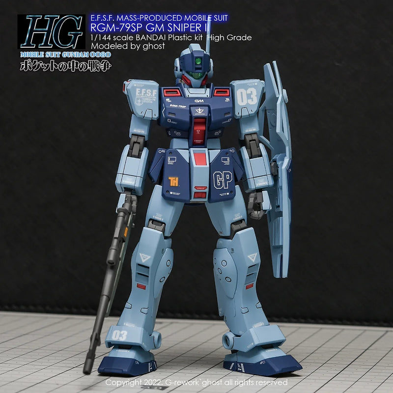 G-Rework Decal - HGUC RGM-79SP GM Sniper II Use