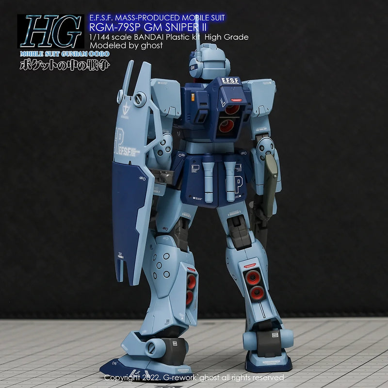 G-Rework Decal - HGUC RGM-79SP GM Sniper II Use