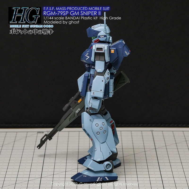 G-Rework Decal - HGUC RGM-79SP GM Sniper II Use