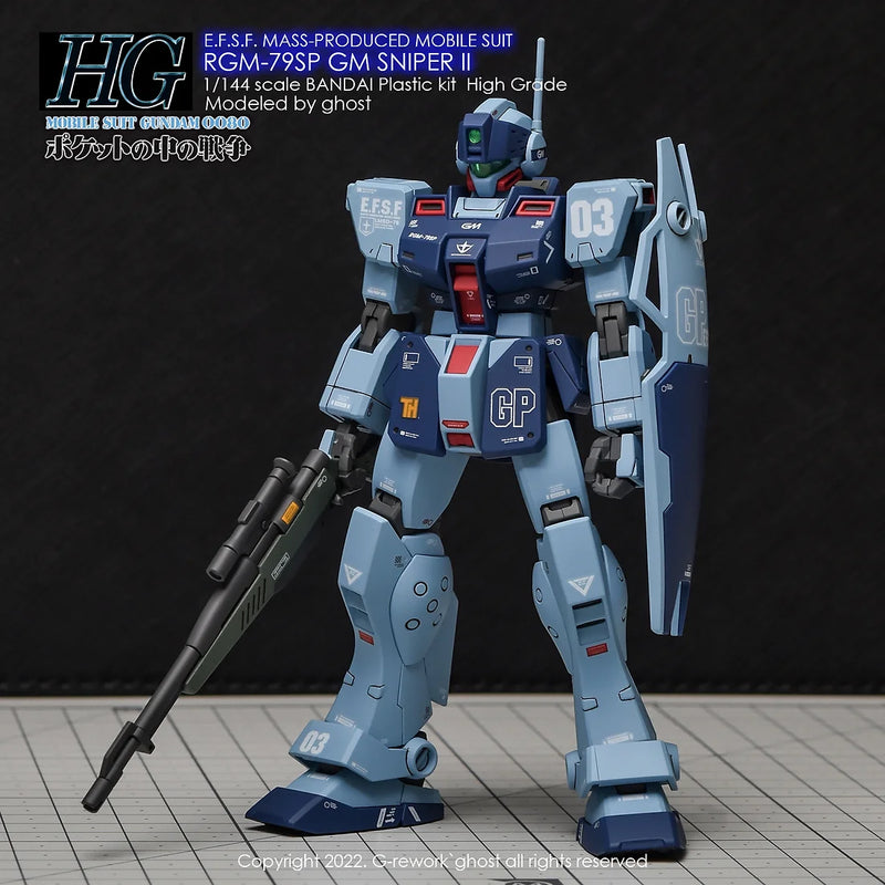 G-Rework Decal - HGUC RGM-79SP GM Sniper II Use