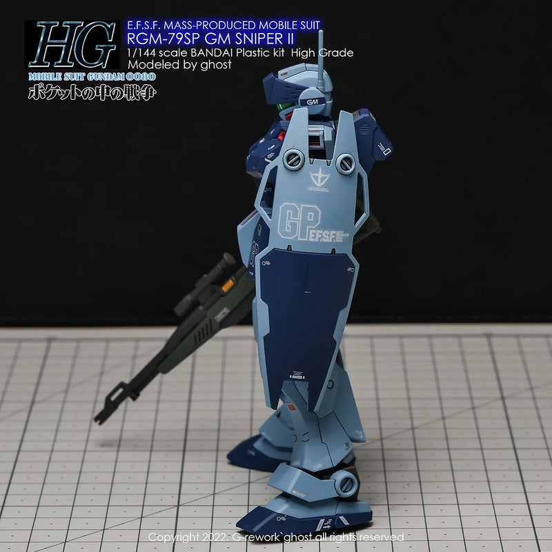 G-Rework Decal - HGUC RGM-79SP GM Sniper II Use