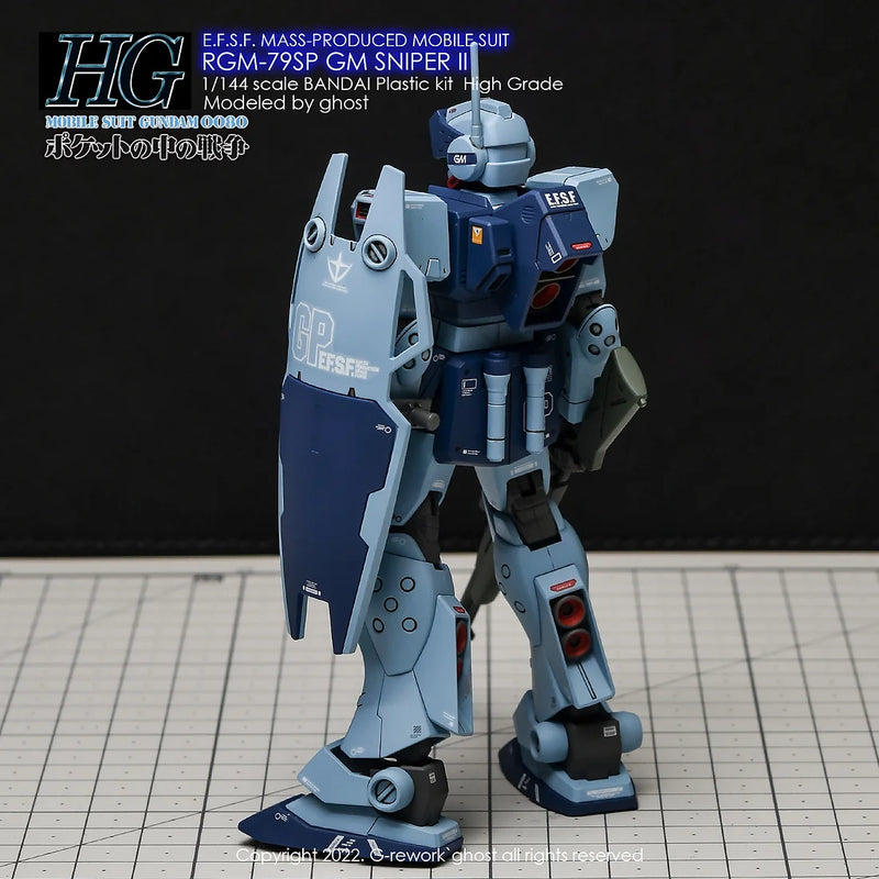 G-Rework Decal - HGUC RGM-79SP GM Sniper II Use