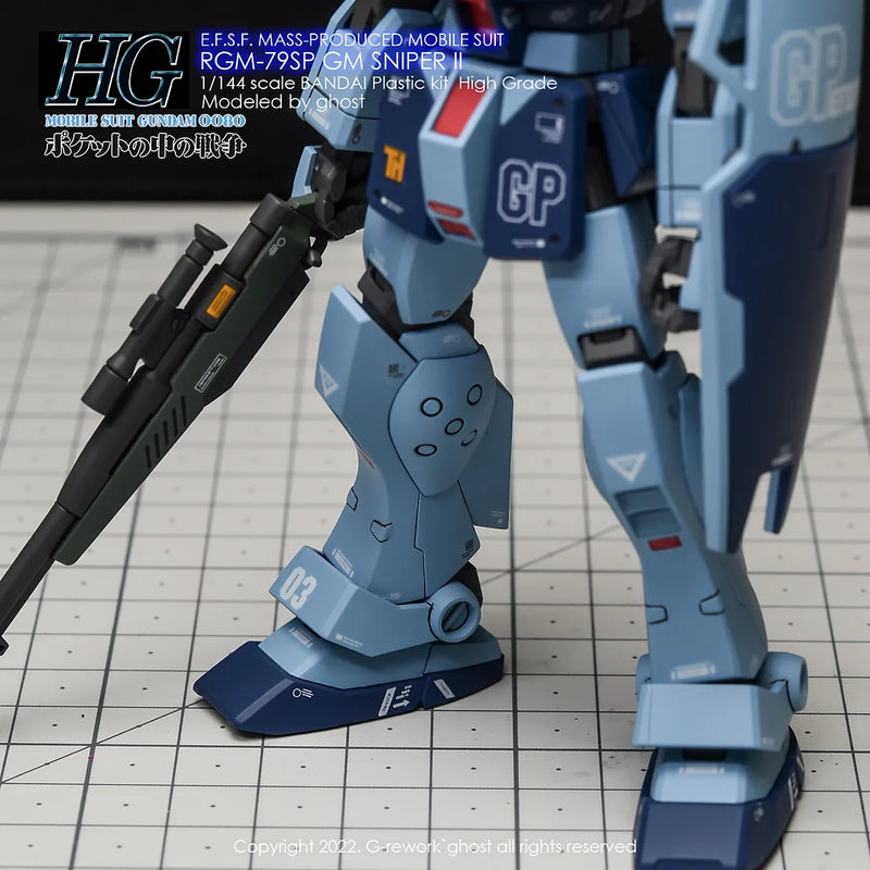 G-Rework Decal - HGUC RGM-79SP GM Sniper II Use